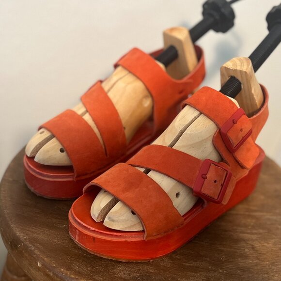 BRYR STUDIO Stella Platform Sandals - Monochrome Flame 39 - Picture 5 of 6